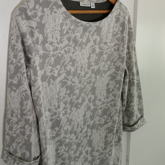 Croft & Barrow 3/4 Sleeve Top (M) - Picture 6 of 7